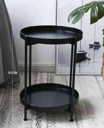 Living Room Wrought Iron Sofa Side Table
