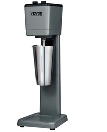 Milkshake Maker Machine, 375W Commercial Milk Shake Maker Mixer, Single Head Drink Mixer Blender Machine, 3-Speed Milkshake Blender With 27.7oz Stainless Steel Cup For Commercial