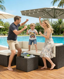 Back-yard Patio Furniture Set