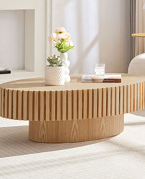 Modern Handmade Drum Coffee Table