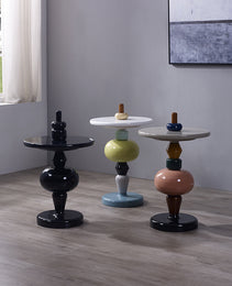 Nordic Creative Side Table Modern Minimalist Sofa Removable Side Table Designer Internet Celebrity Sugar Gourd Small Coffee Table