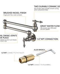 Wall-mounted Folding Faucet