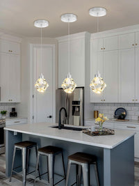20-Light Modern Chandelier for Foyer Crystal Chandeliers for Living Room Gold Pendant Light Fixture Staircase Chandelier for High Ceilings Dimmable LED Hanging Light with Remote