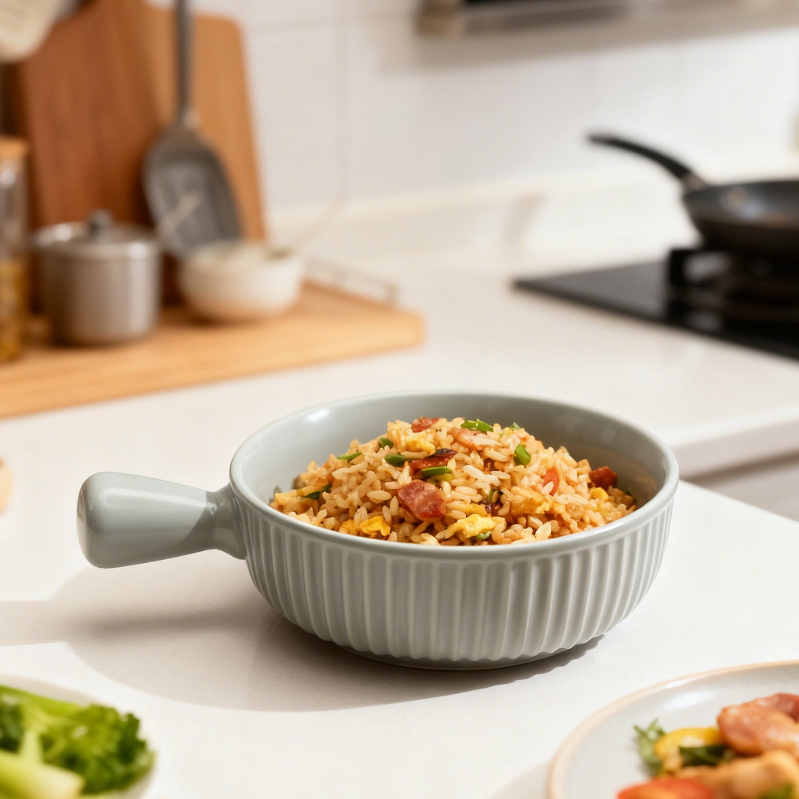 8 Inch Handle Round Bakeware-Green