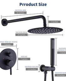 Metal Shower Set