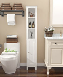 66.92 Inch Tall Bathroom Storage Cabinet