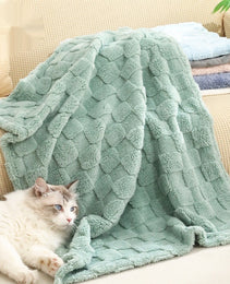 Pet Blanket Sleep Warm Dog Pet Bed