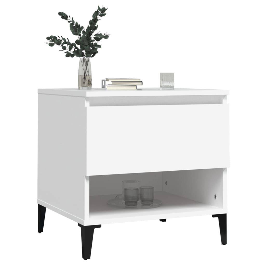 Side Table 50x Wood Material   Side Tables 2 pcs.