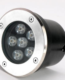 Underground Light 9W WW IP67 12V - 6ft cable - SS316 - HTK