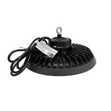 UFO High Bay LED Light - Versatile 110V | CCT | Ideal for Various Spaces | Up to 70% Energy Savings | Adjustable Wattage Black 300W