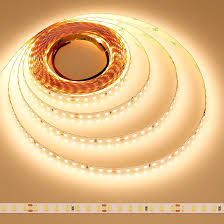Transform Your Space with 2835 WW LED Strip Lights - Brilliant 120LED/m, 24V - 16.4FT - Dimmable Tape Light!