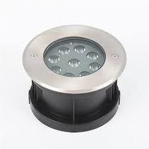 Underground Light 9W WW IP67 12V - 6ft cable - SS316 - HTK