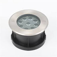 Underground Light 9W WW IP67 12V - 6ft cable - SS316 - HTK