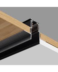 Milight Track magnetic black flush mounted 1M-3.3ft - AM-MR-20F15B
