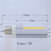 7W WW 85-265V AZ E27 G24 Corn Light Bulb - Efficient & Radiant Lighting Solution