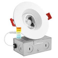 Adjustable Swivel Downlight - 3 Inch LED Can Lights for Precise Lighting Control 5000K