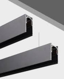 Milight - Track magnetic black surface mounted 2M - 6.6ft - AMMR20S15C00