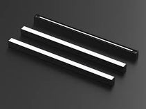 DB77A Revamp Your Space with Wall Mounted Surface LED Lights - 600, 25W DOP3 - 2Ft Black Fixture - 3 Color Temperatures - Illuminate with Modern Elegance!