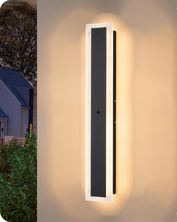 Linear wall light Iron Art  Acrylic CCT - 110v - 21 Watts - 3FT - Sensor