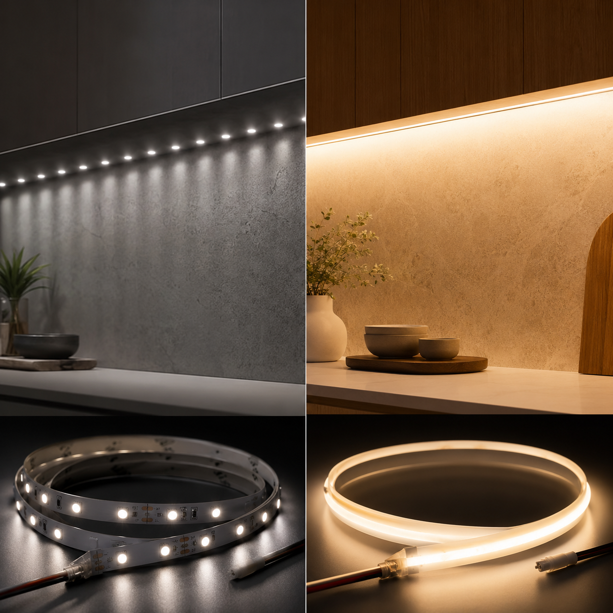 LED COB Warm White IP20 - 24V  - 16.4FT  Strip Light - News