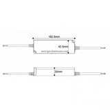 POWER SUPPLY 40W MW IP67 24V