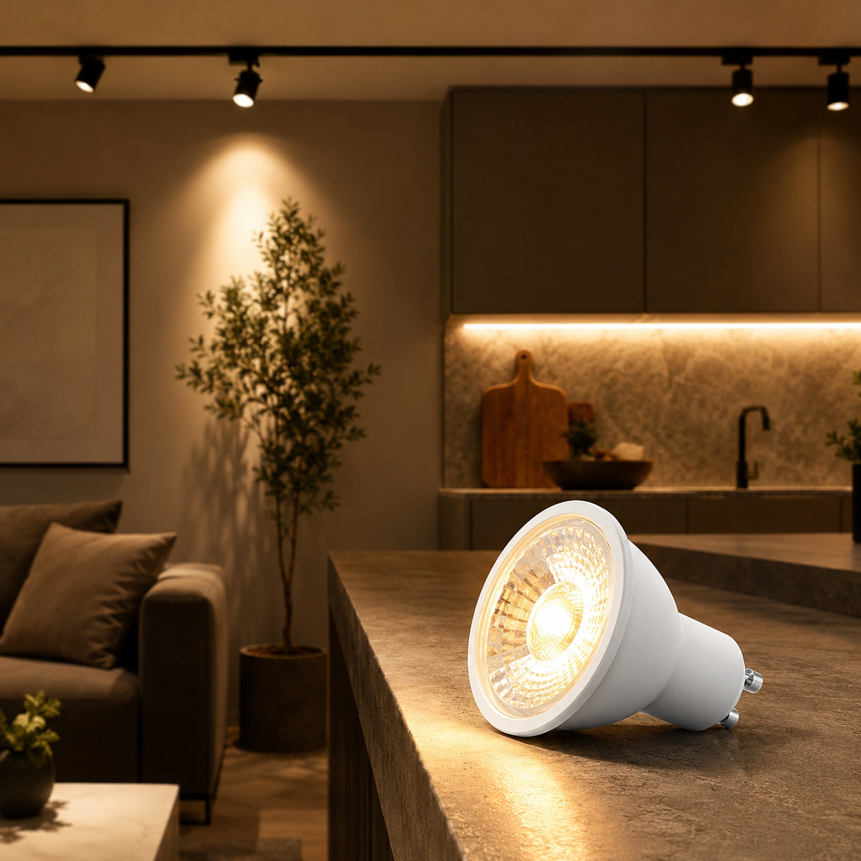 PAR20 LED Bulb - High Brightness, 800 LM, 8W (50W Equivalent) - 3000K - DIM