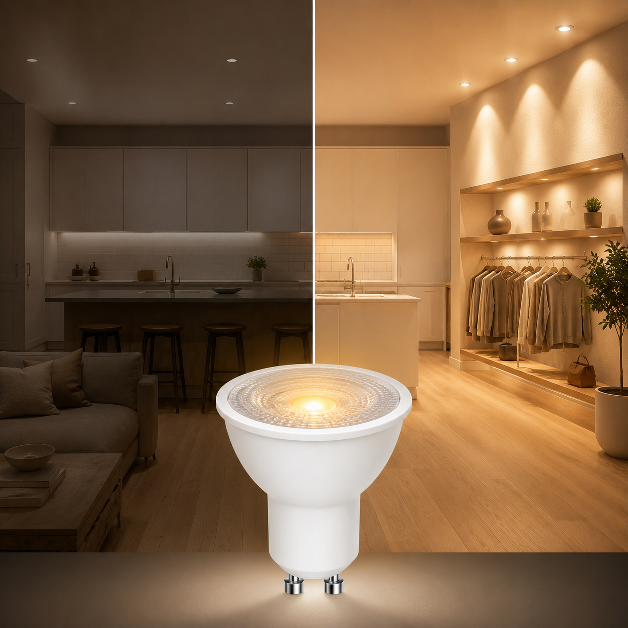 PAR20 LED Bulb - High Brightness, 800 LM, 8W (50W Equivalent) - 3000K - DIM