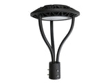 Post Top Area Light - Die-Cast Alluminum CCT 100-277ACV - Black - 75W/100W/150 Watts