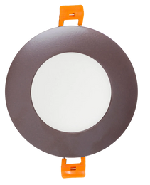 4" Downlight Slim Panel Bronze RD 6000K