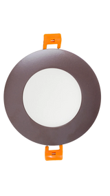 4" Downlight Slim Panel Bronze RD 6000K