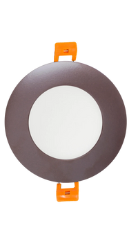 4" Downlight Slim Panel Bronze RD 6000K