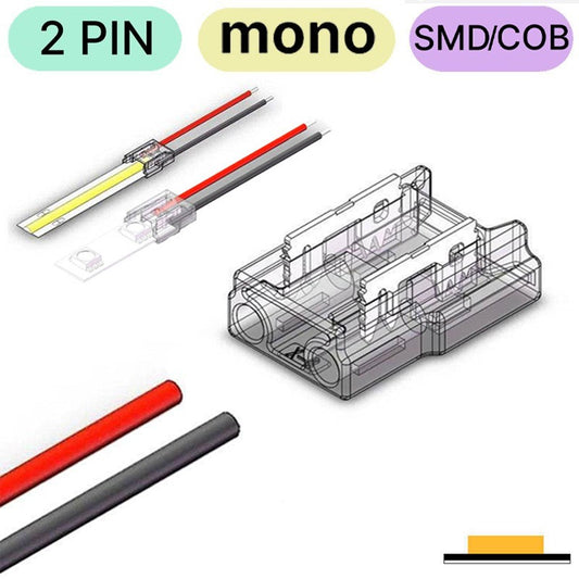 Middle Strip to wire Connector for COB Light - New