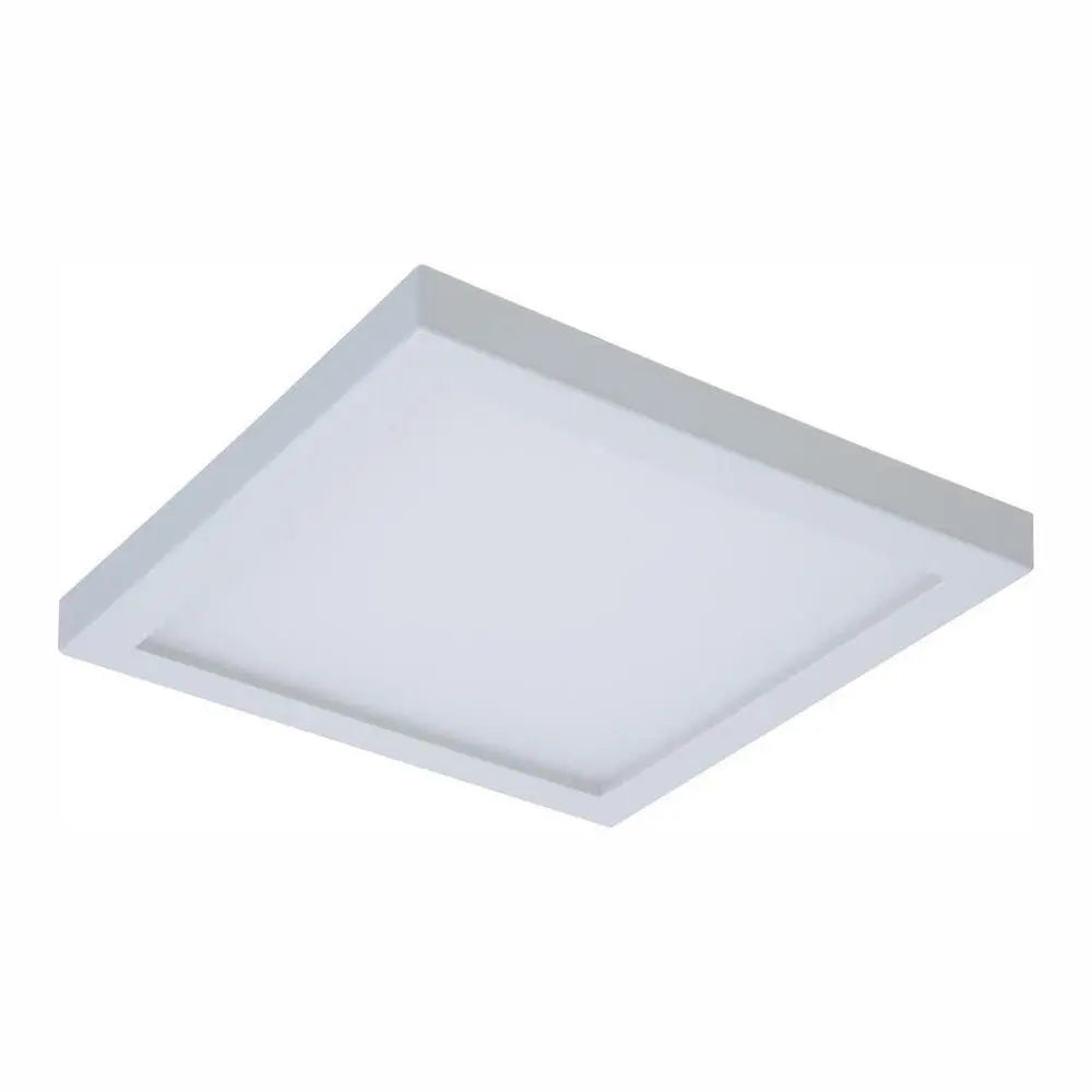 Modern Down Light - Surface Mount | LED Ceiling Fixture for Bedrooms, Bathrooms, and More | High-Quality Warm/Cold White Lighting Square 6" 3000K