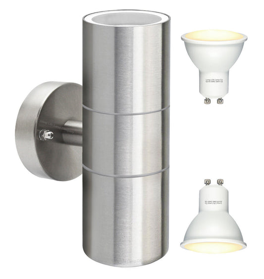 Wall Pack Up/Down Small Brush Nickel GU10 HTK