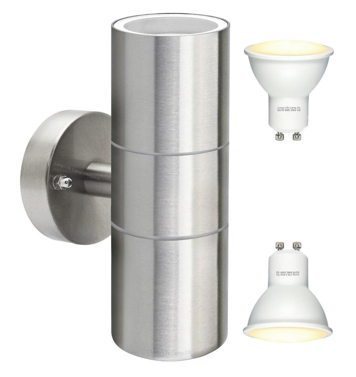 Wall Pack Up/Down Small Brush Nickel GU10 HTK