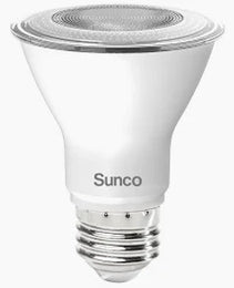 PAR20 LED Bulb - High Brightness, 800 LM, 8W (50W Equivalent) - 3000K - DIM