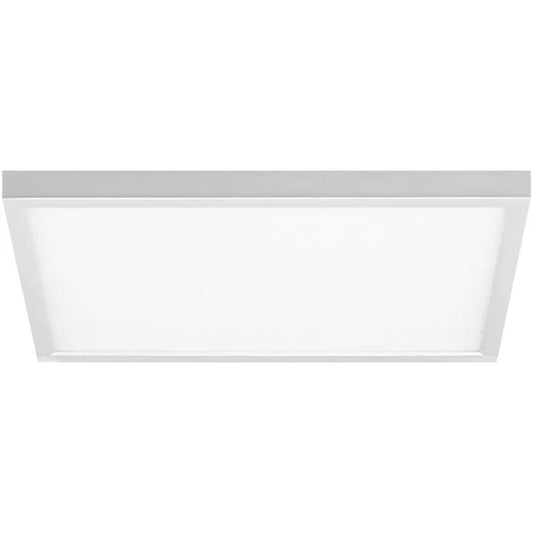 Modern Down Light - Surface Mount | LED Ceiling Fixture for Bedrooms, Bathrooms, and More | High-Quality CCT Lighting 24W Square 12" HTK