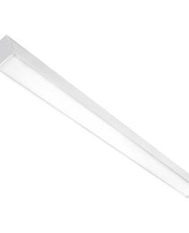 DB77A Revamp Your Space with Wall Mounted Surface LED Lights - 1200, 50w DOP3 - 4Ft white Fixture - 3 Color Temperatures - Illuminate with Modern Elegance! UPSH
