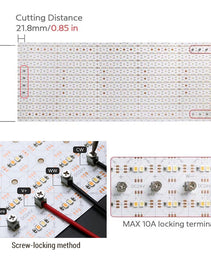 Long Roll CCT LED flexible sheet 24v - 48Wm -IP20 - CCT By meter