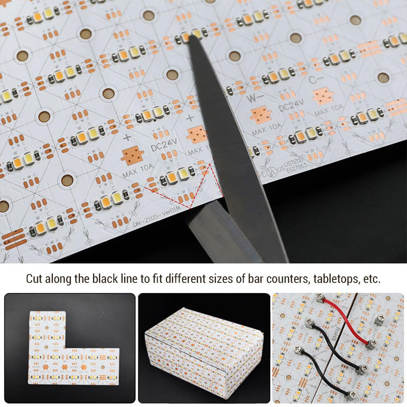 Long Roll CCT LED flexible sheet 24v - 48Wm -IP20 - CCT By meter
