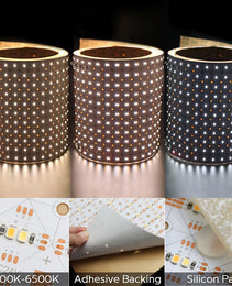 Long Roll CCT LED flexible sheet 24v - 48Wm -IP20 - CCT By meter