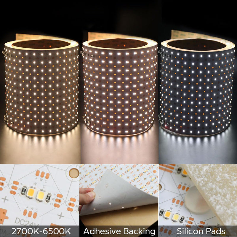 Long Roll CCT LED flexible sheet 24v - 48Wm -IP20 - CCT By meter