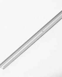 Thakasa AST-1307 6.6ft silver aluminum LED strip channel cover for sleek and durable lighting installation.