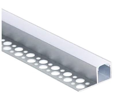 Transform Your Space with Trimless Recessed LED Channel - 6.6 ft AZ Aluminum Channel Single Wing