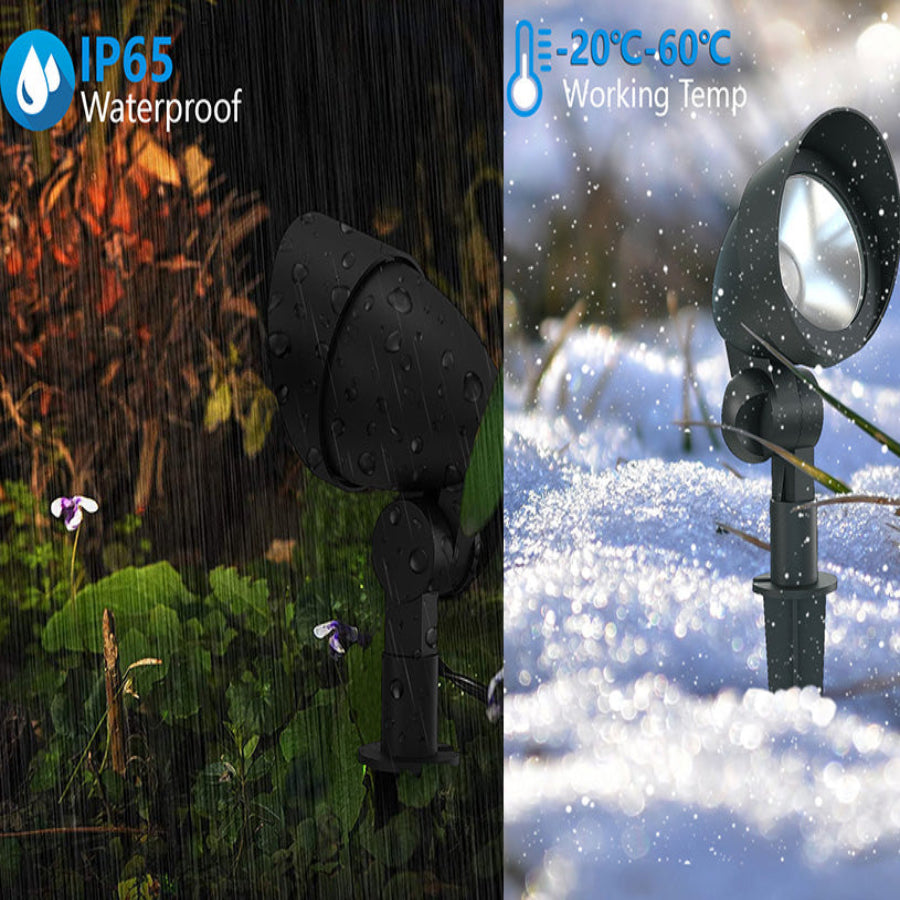 Smart Landscape Lights - 12W - RGBCCT - Tuya APP - 12-24V - IP65 - 2 PACK - JXLD08