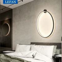 Moden Round LED Wall Lights For Aisle Bedside Living Room Dining Room Hallway Gallery Stairway Indoor Home Simple New Sconce