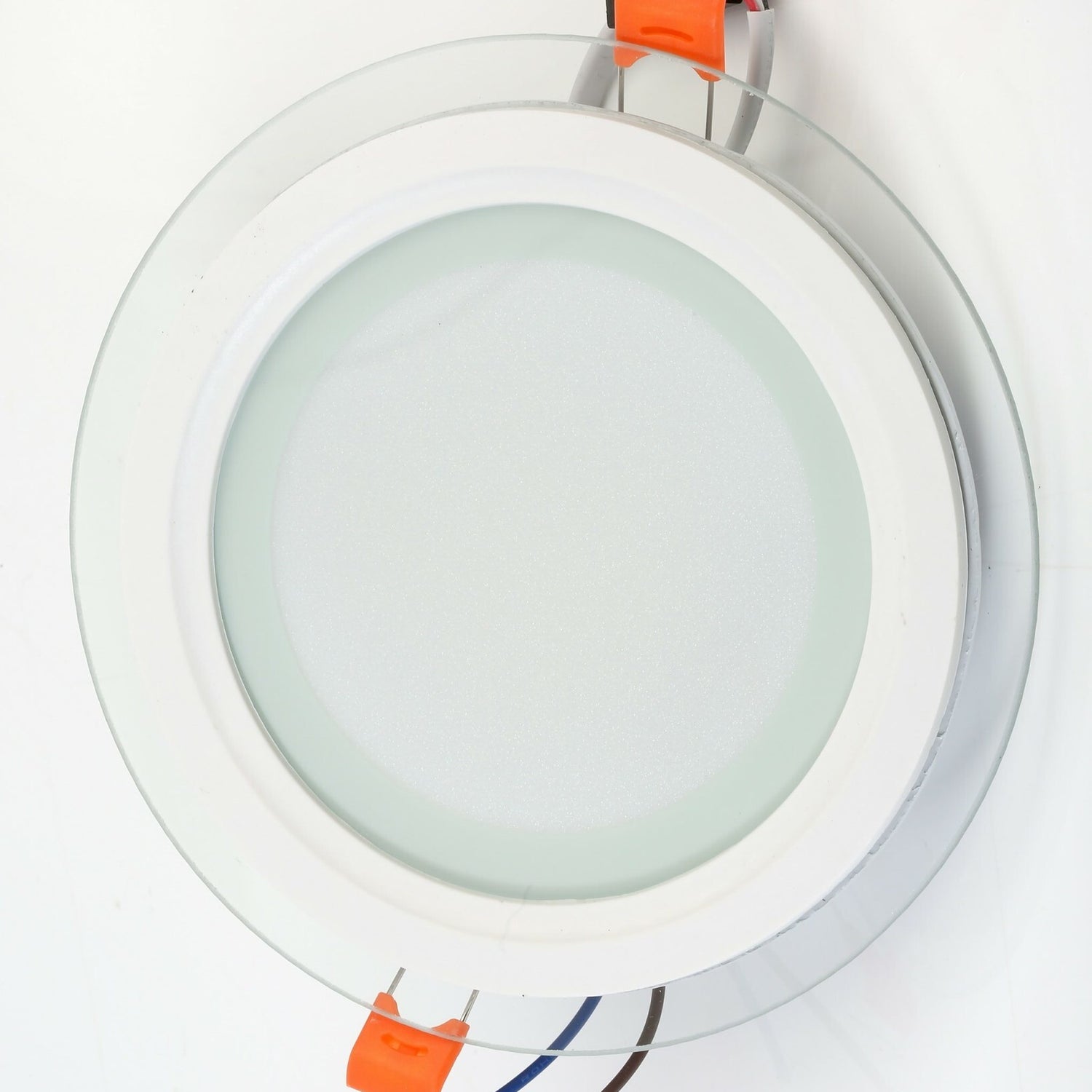 Down Light - Glass Slim Panel Round 6" 3000K