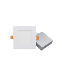 Premium 4 Square Downlight SQ 9W 5CCT AOM - Versatile 5 Color Temperature Selectable LED Light for False Ceiling, Energy-efficient & Long-lasting.