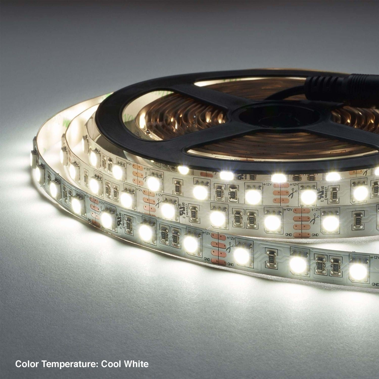 Brighten Your Space with UL Strip Lights IP20 CW - 12V - 16.4FT - Cool White LED Light!