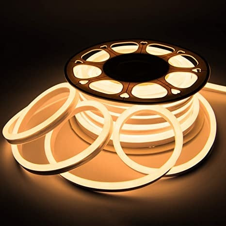 Elevate Your Space with Neon Light 50m - 160ft - Warm White 110V Bty